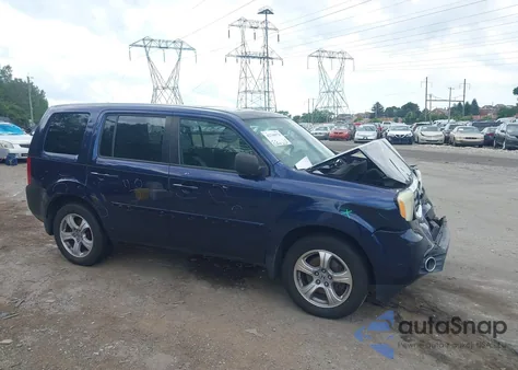 2014 Honda Pilot Ex-L из США, поврежденный, VIN 5FNYF4H74EB025132